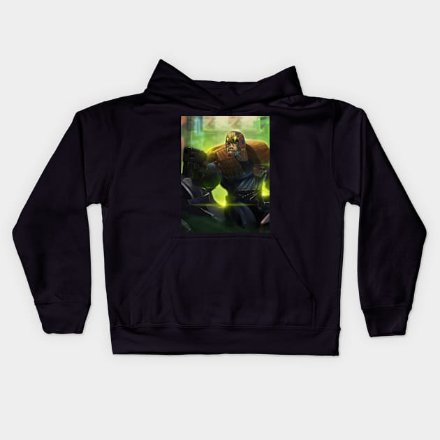 Judge Dredd Kids Hoodie by SmpArt